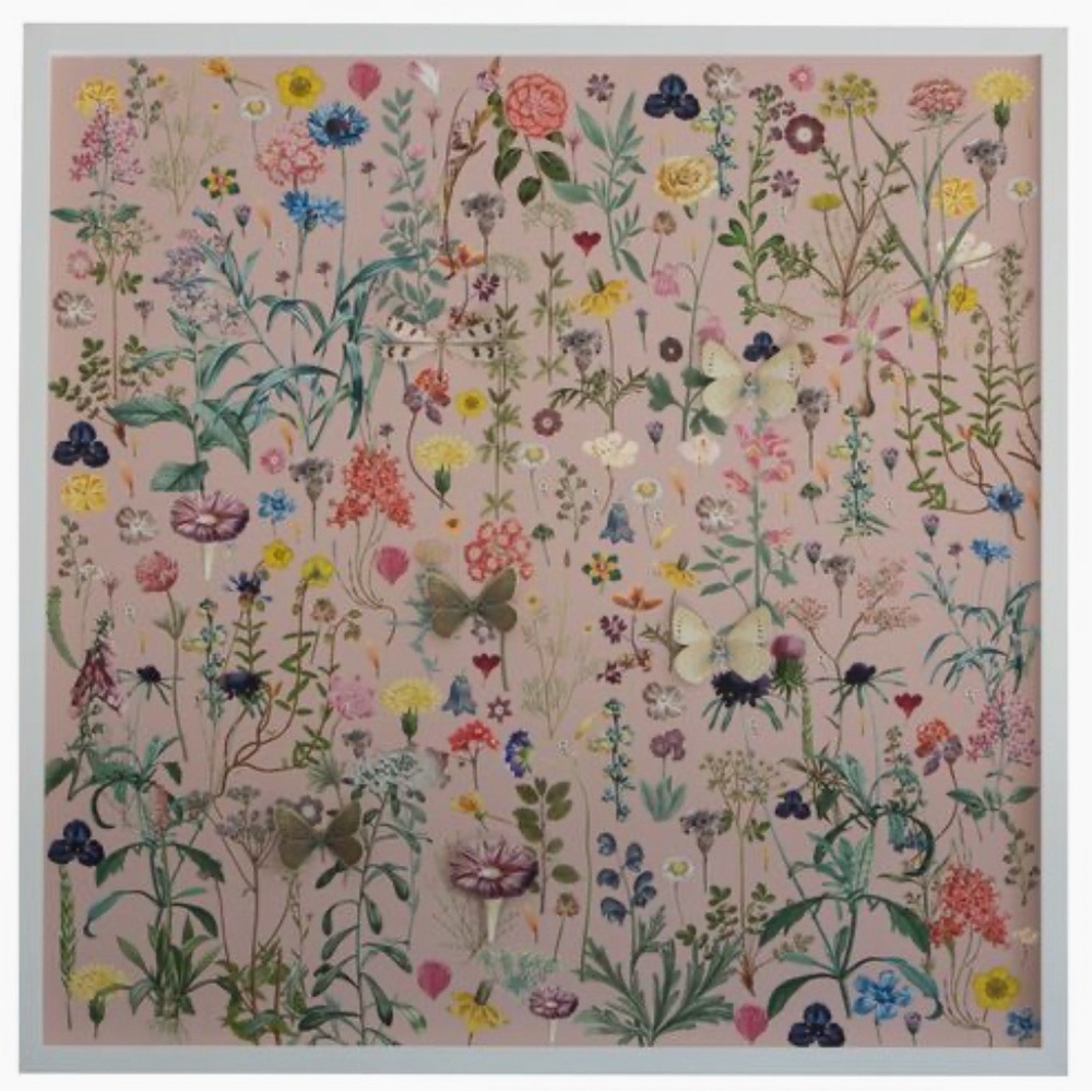 Dawn Wolfe, 3D Flower Pattern: Pink